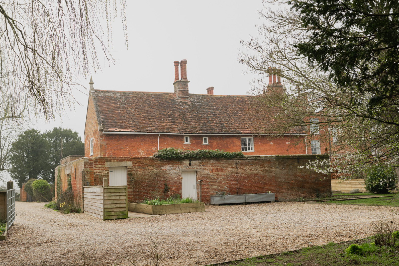renovated 18th-century house in the English countryside renovated 18th-century house in the English countryside