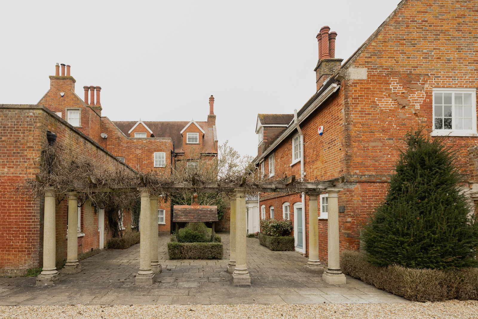renovated 18th-century house in the English countryside renovated 18th-century house in the English countryside