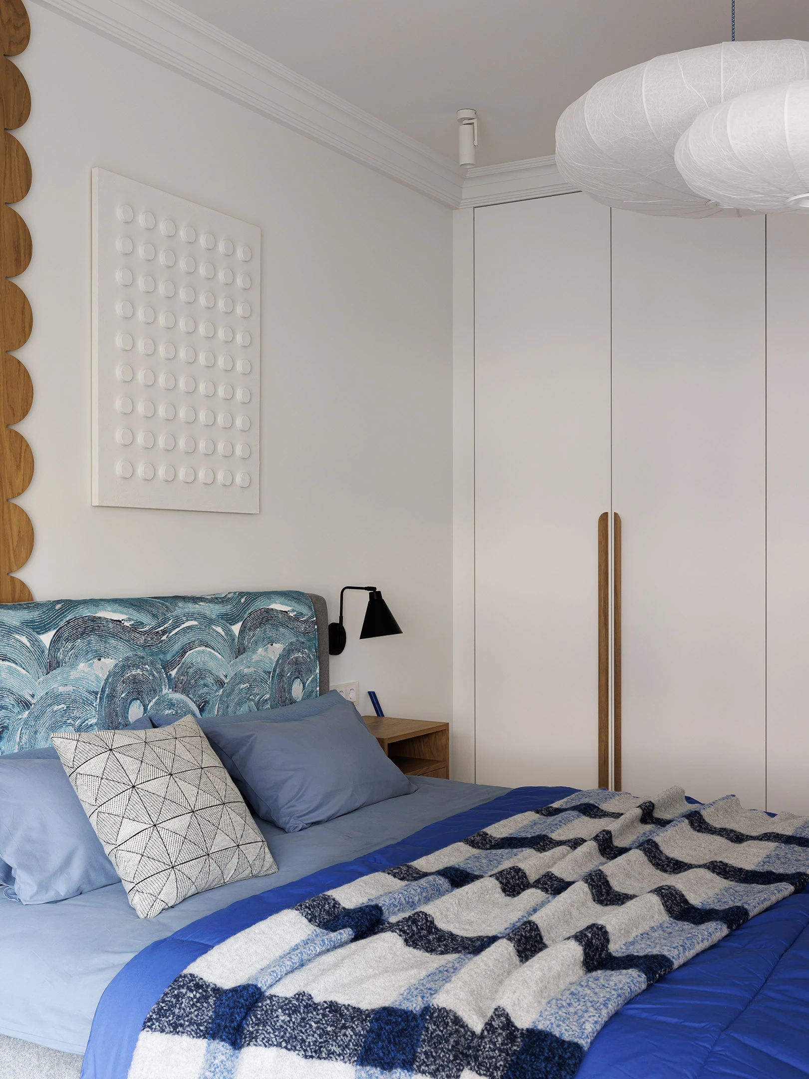 chambre bois et bleu décoration design colorée chambre bois et bleu décoration design colorée