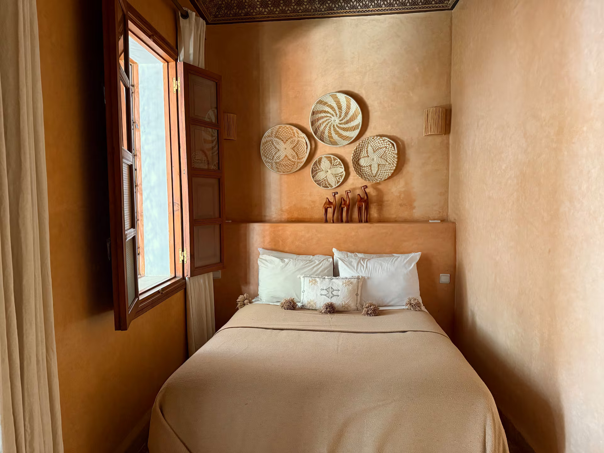 chambre décoration marocaine Riad Sadaka