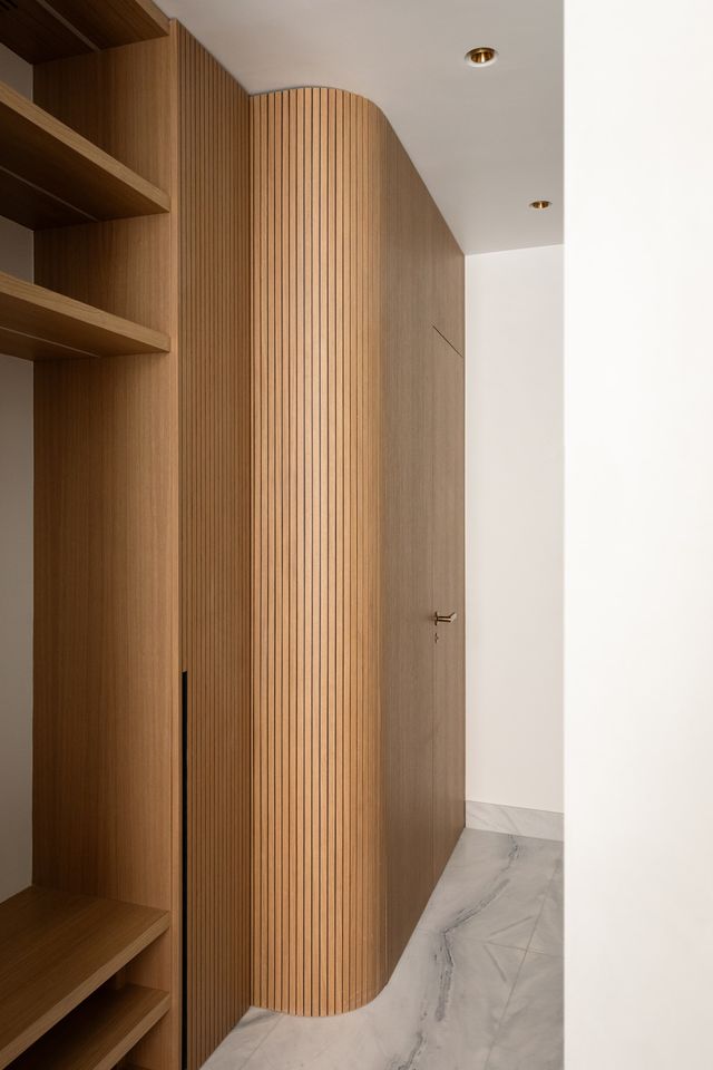 dressing appartement Paris décoration contemporaine par Elodie Sierocki photo : © bcdf studio