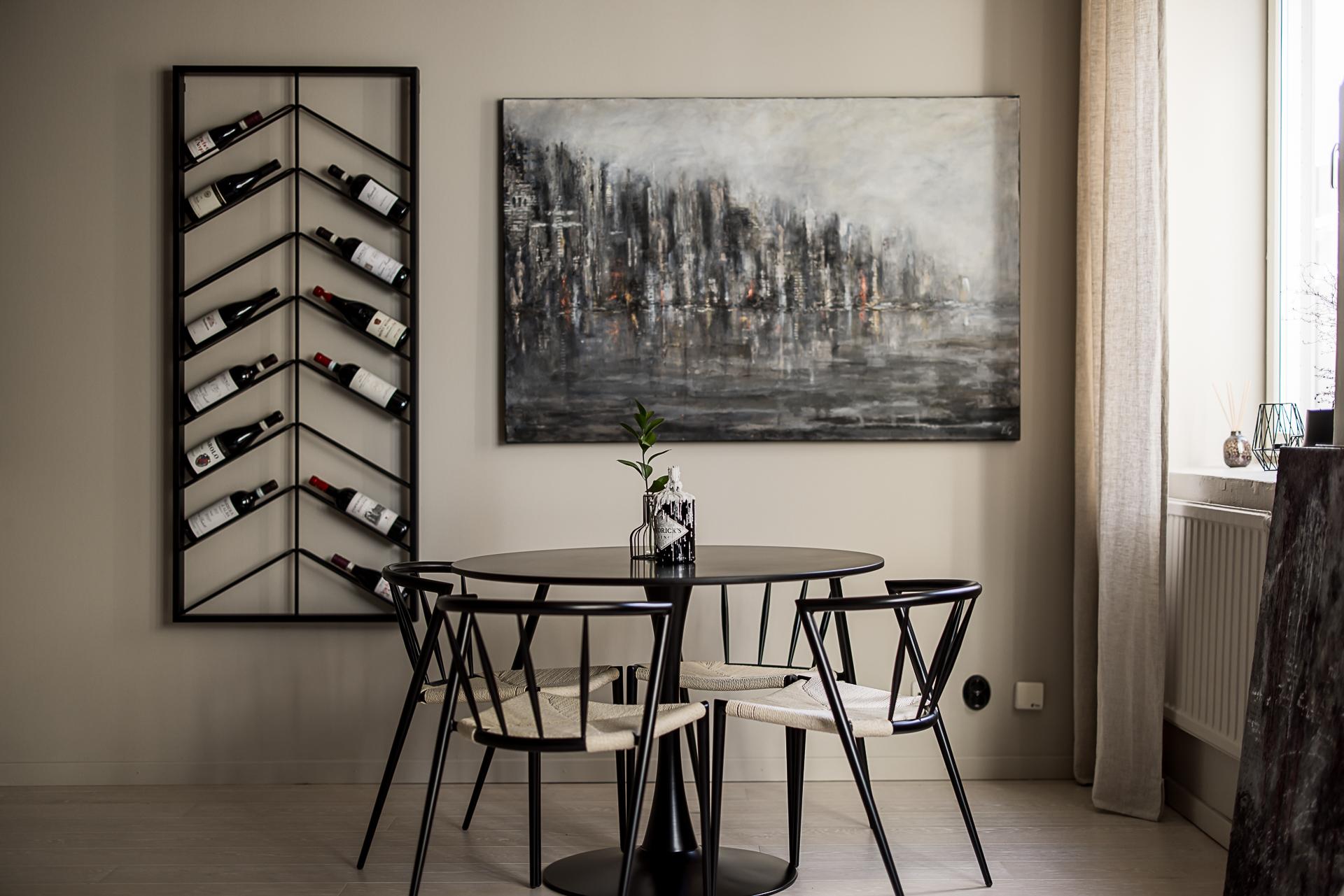 salle à manger appartement décoration monochrome et scandinave salle à manger appartement décoration monochrome et scandinave
