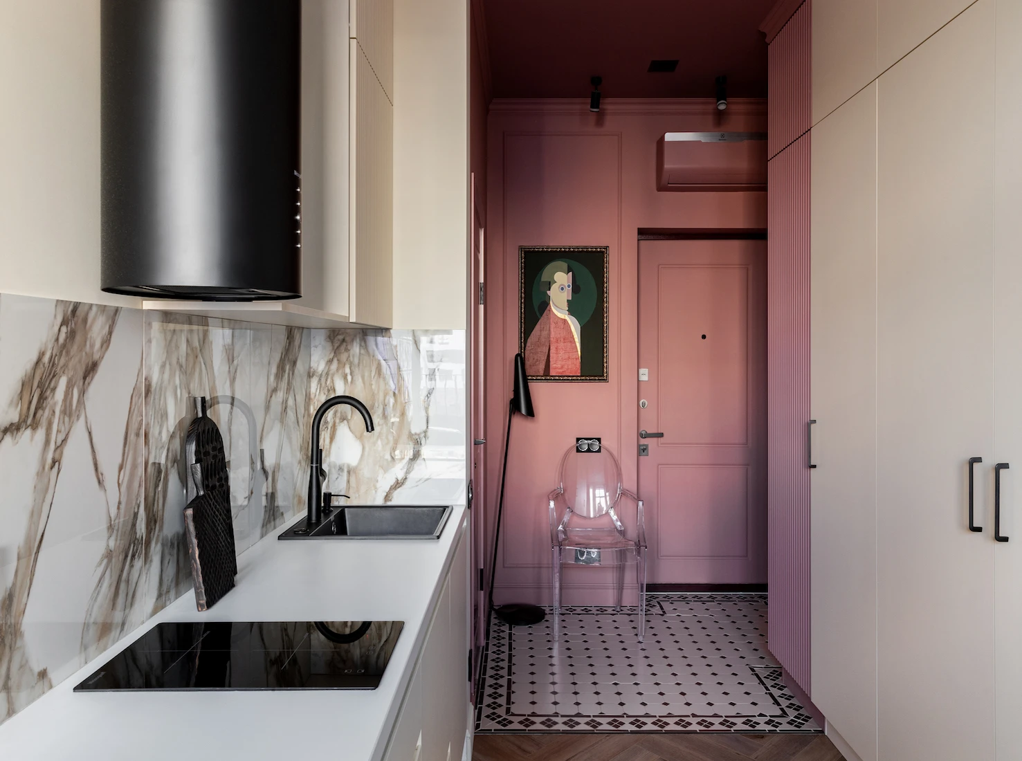 24m2 seulement pour ce studio… et pourtant un vrai appartement complet !