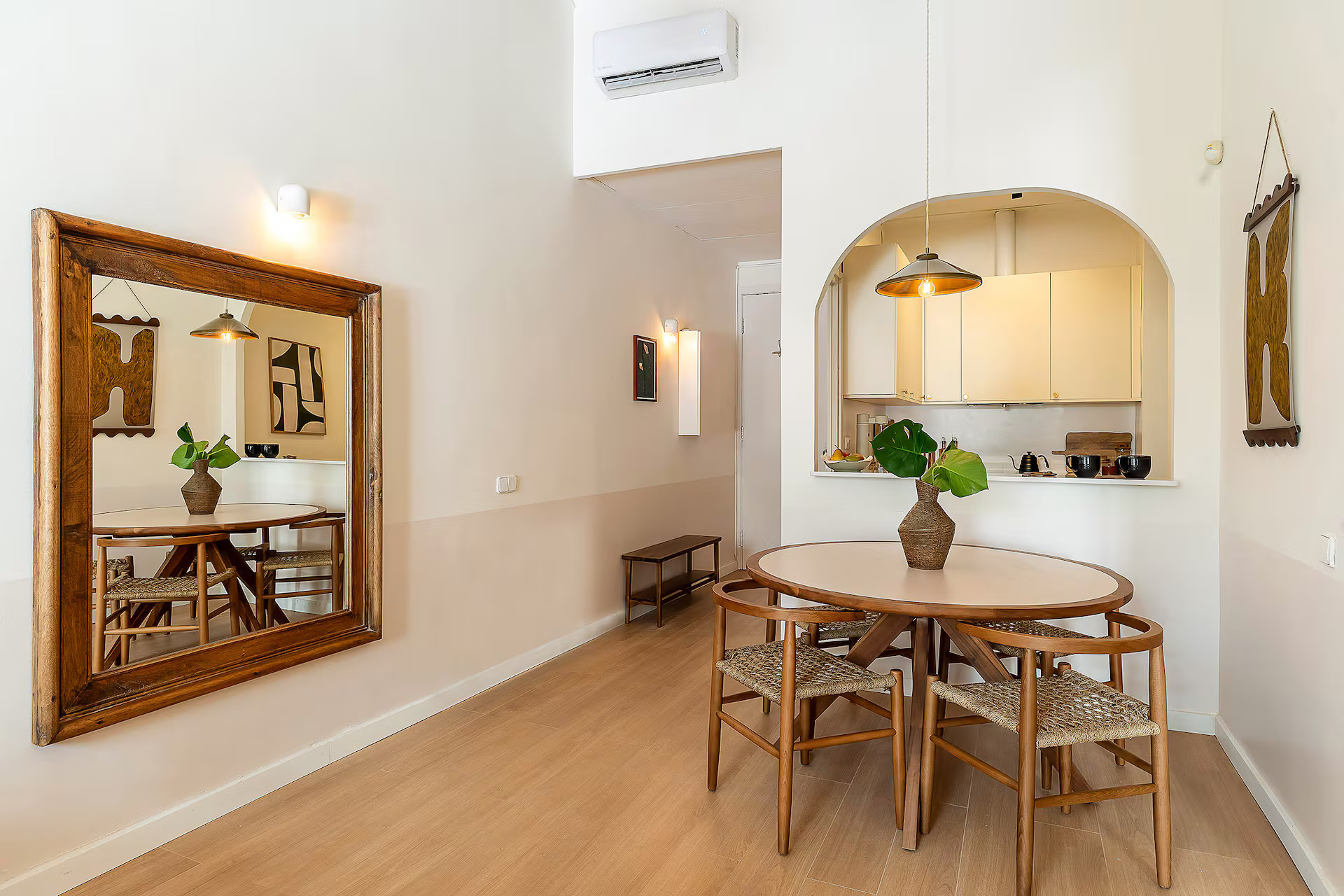 cuisine et salle à manger décoration contemporaine appartement avec terrasse Barcelone cuisine et salle à manger décoration contemporaine appartement avec terrasse Barcelone
