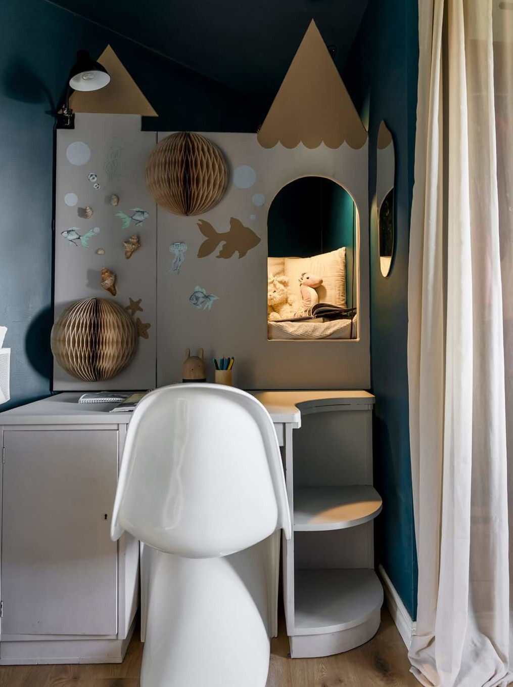 chambre enfant maison de campagne décoration scandinave lit château chambre enfant maison de campagne décoration scandinave lit château