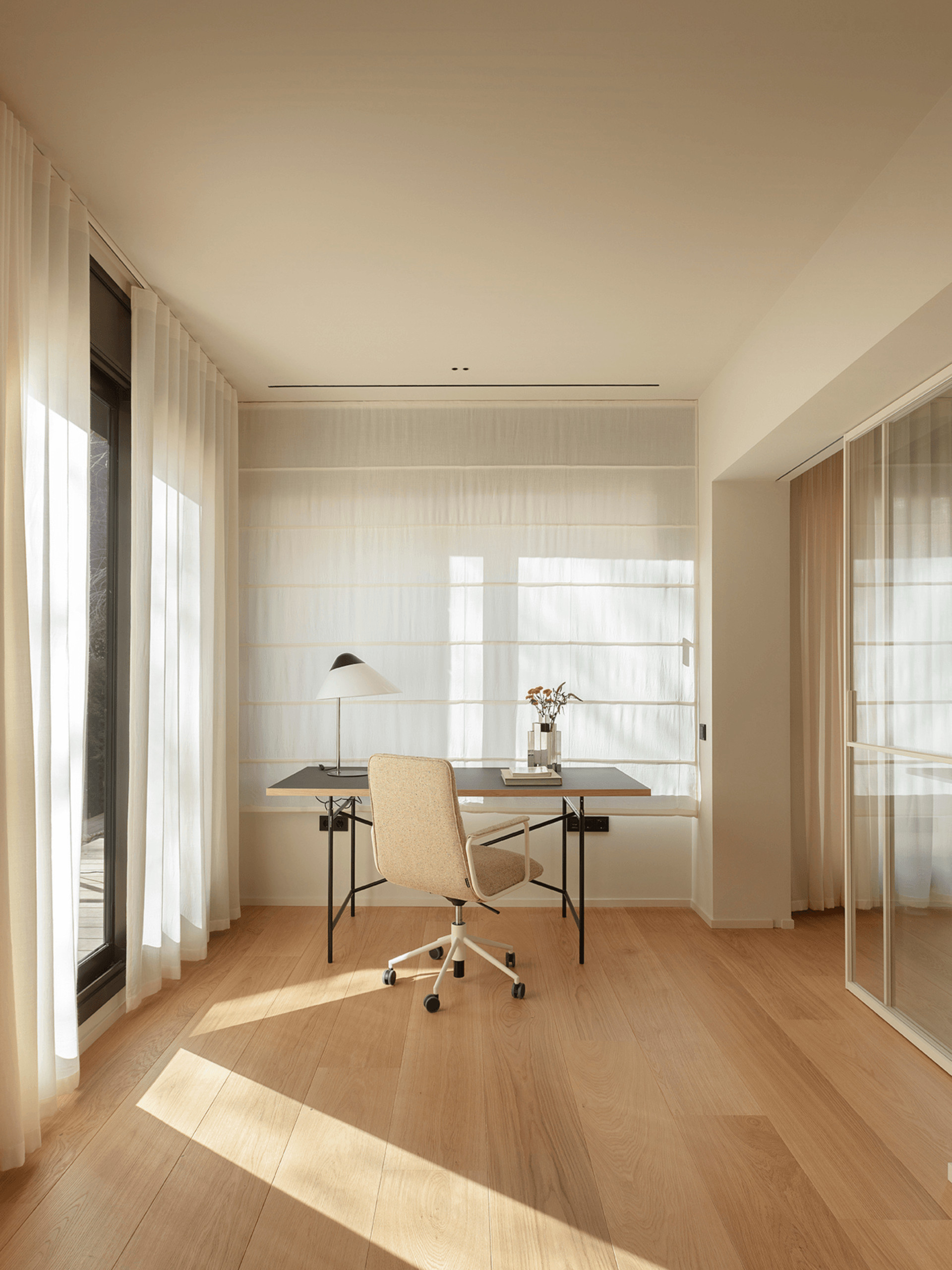bureau décoration contemporaine appartement Barcelone par The Room Studio bureau décoration contemporaine appartement Barcelone par The Room Studio