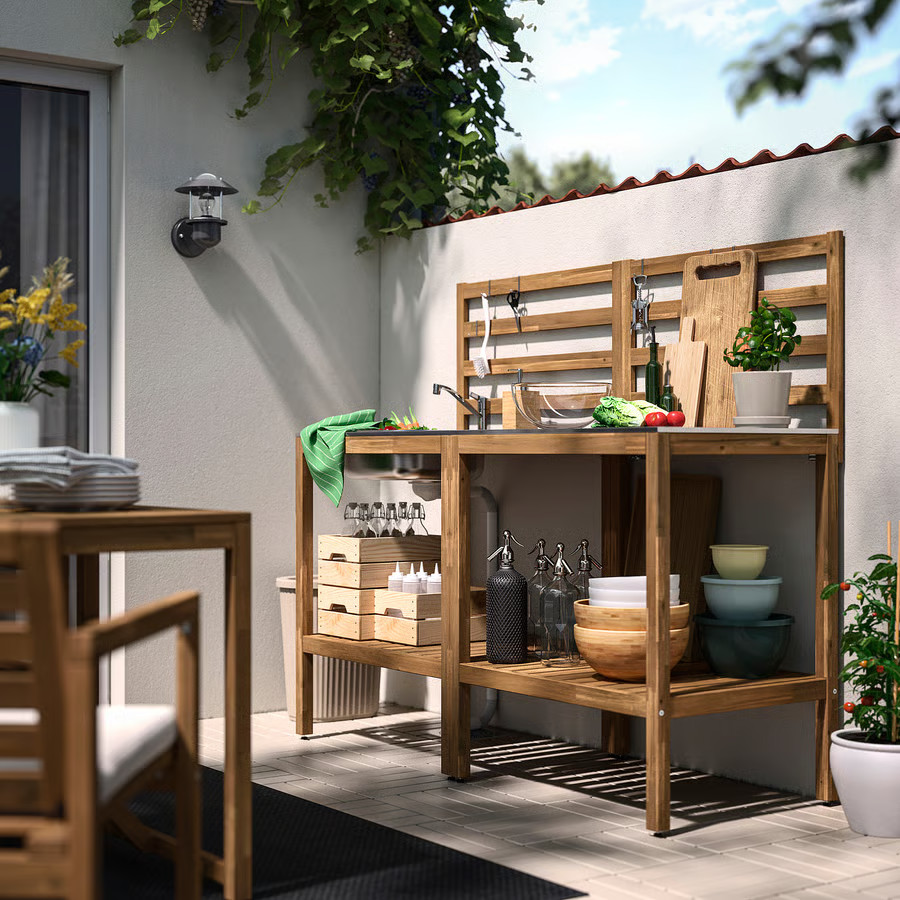 cuisine extérieur IKEA modulable série NÄMMARÖ cuisine extérieur IKEA modulable série NÄMMARÖ