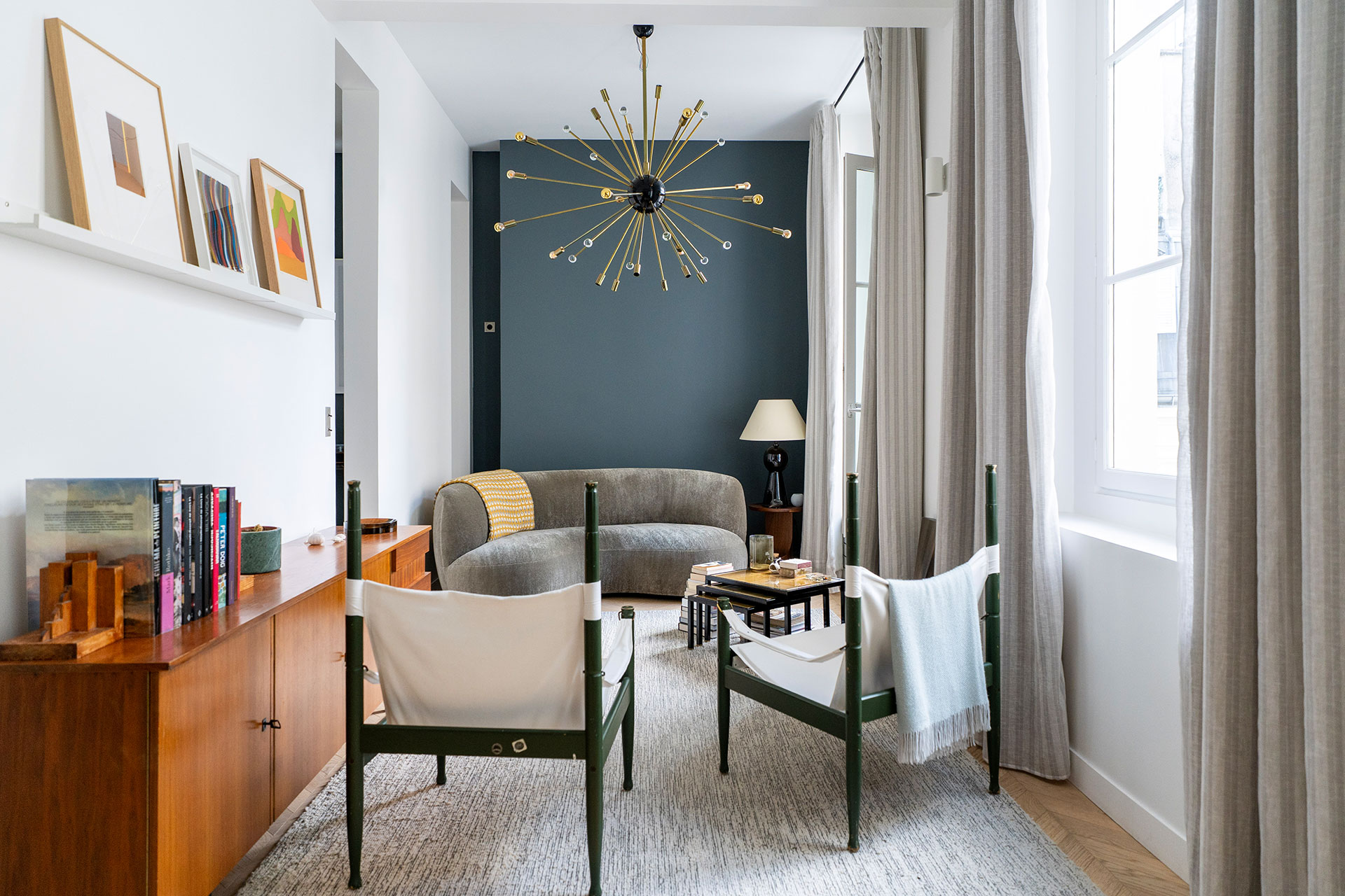 Ce petit appartement près du Louvre à Paris possède un intérieur ultra stylé