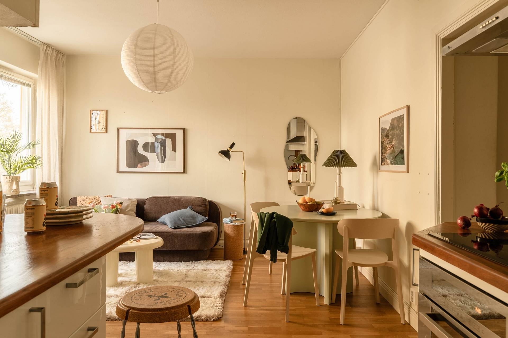 Un petit appartement scandinave de 35m2 aux espaces bien pensés