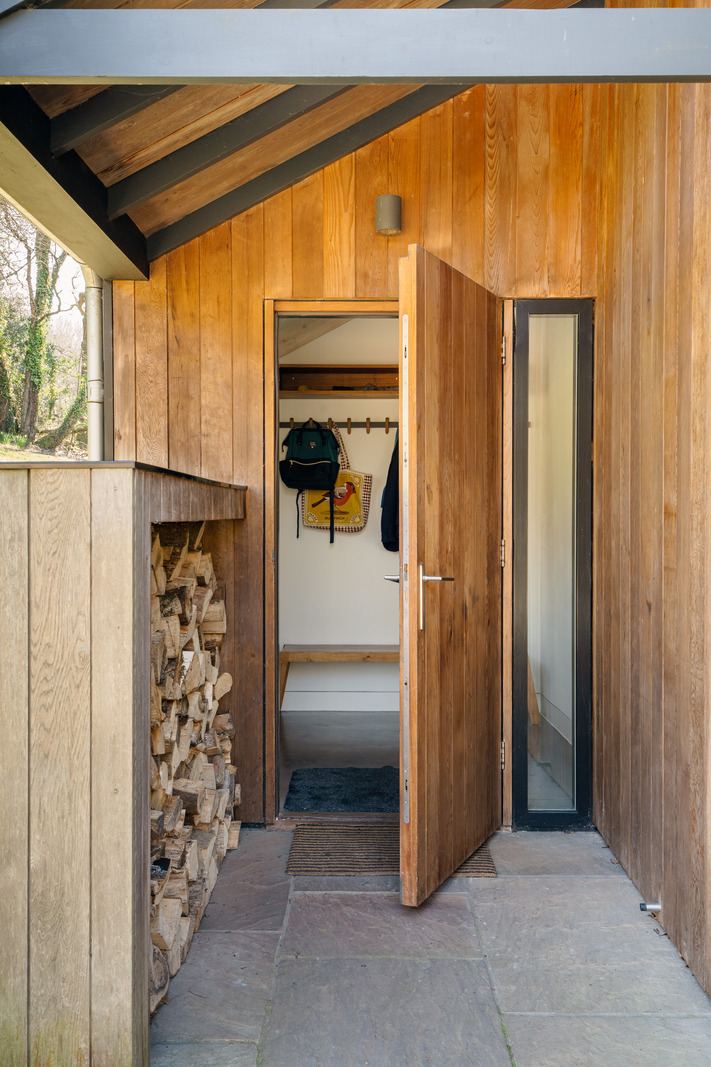 wooden house
