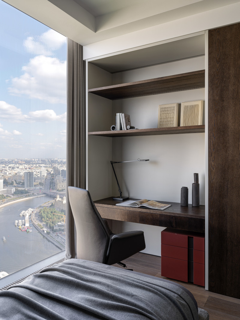 bureau dans chambre