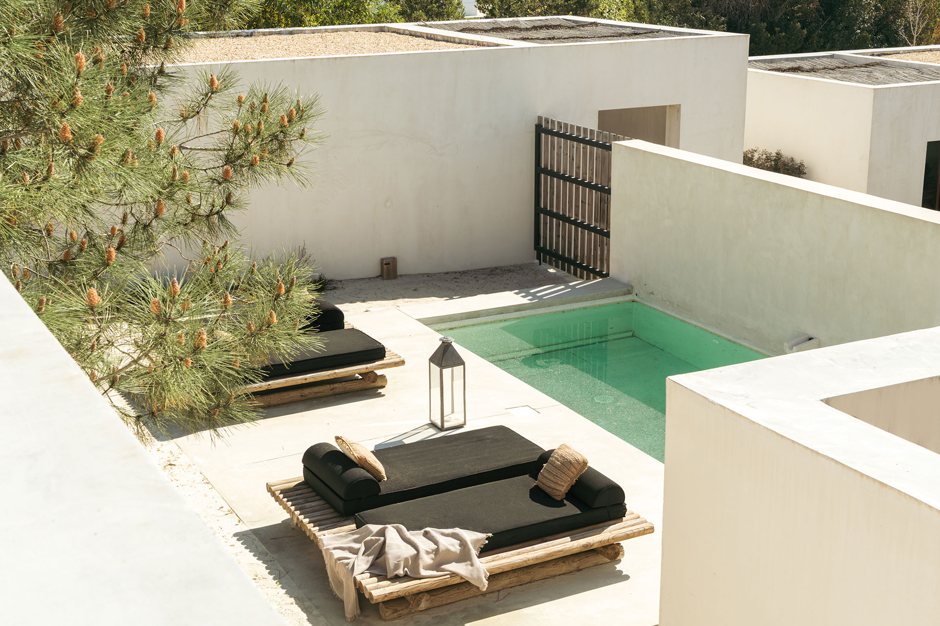 terrasse avec piscine Villa Sandstone Comporta terrasse avec piscine Villa Sandstone Comporta