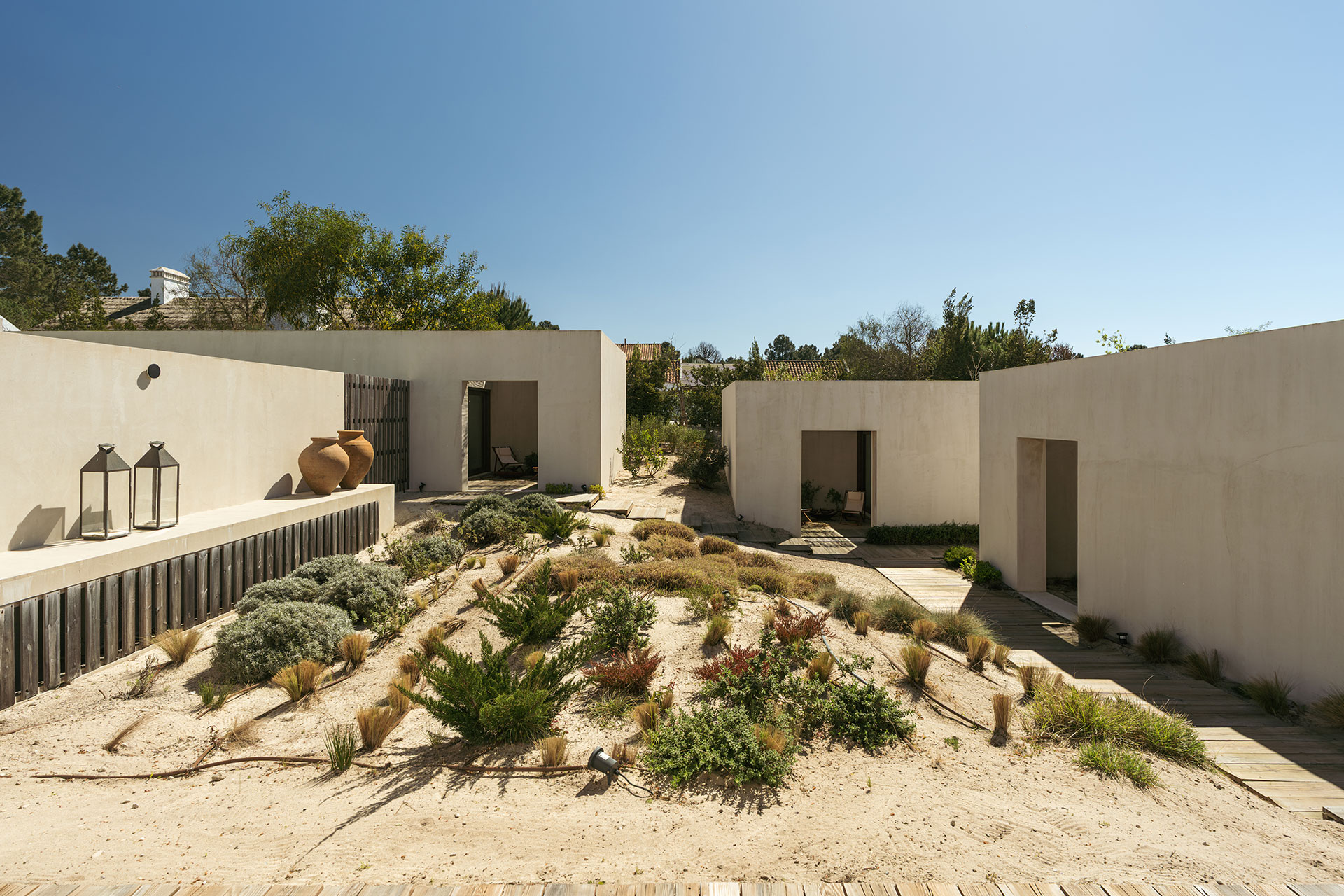 jardin sec sur sable Villa Sandstone Comporta jardin sec sur sable Villa Sandstone Comporta