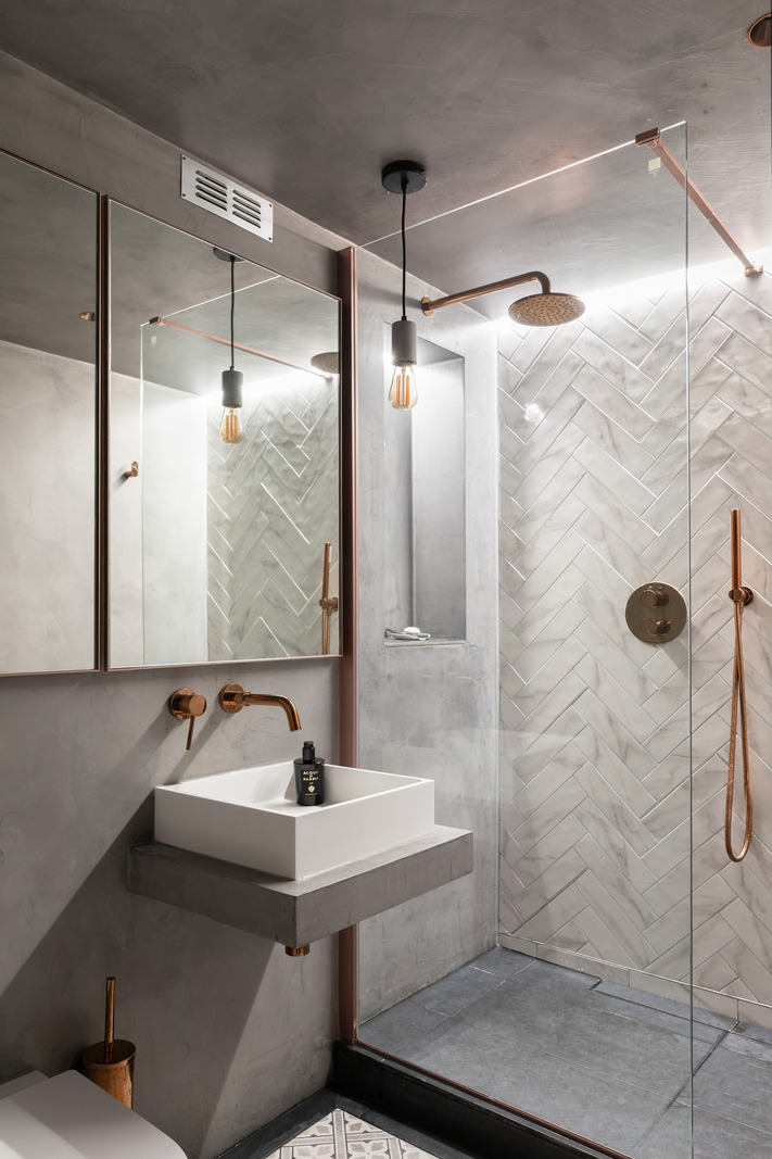 salle de bain grise moderne salle de bain grise moderne
