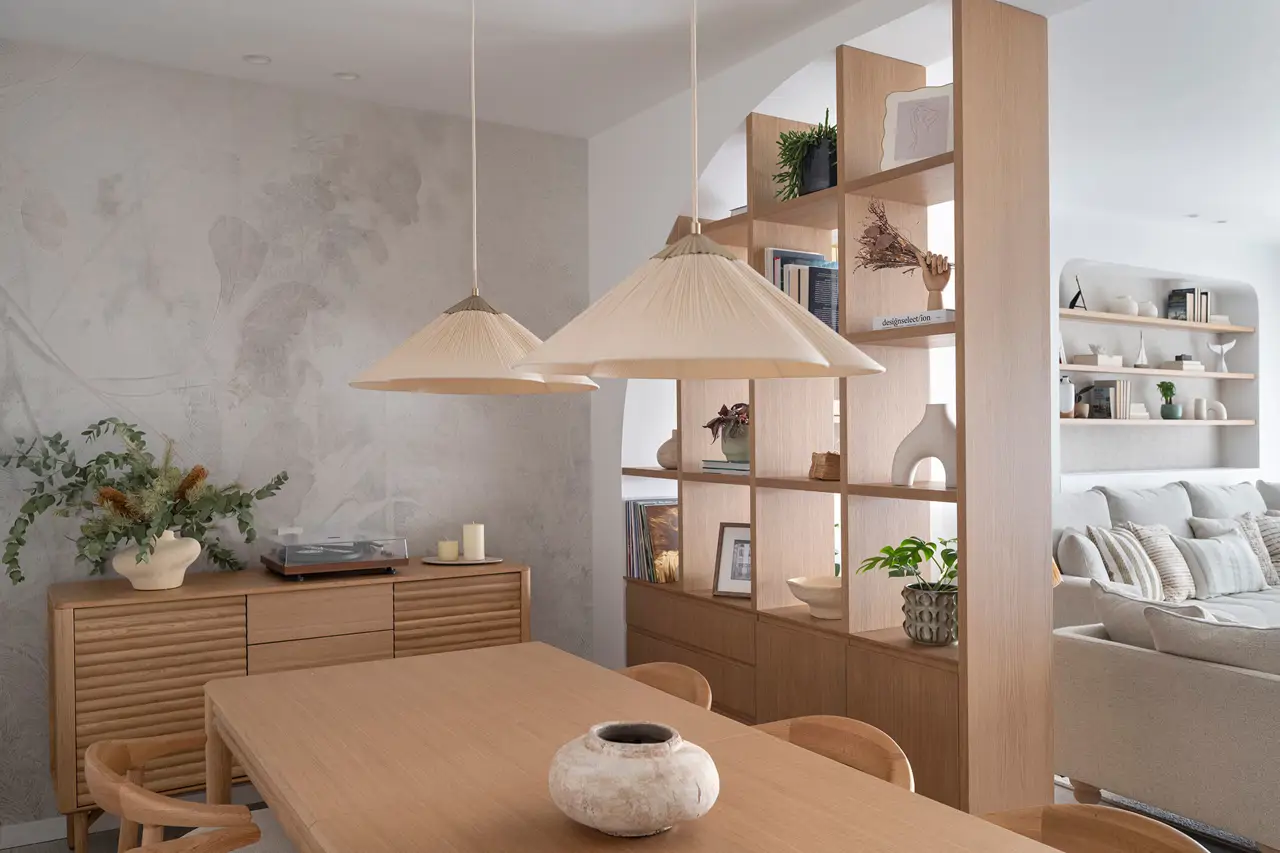 dining and living room neutral colors contemporary decor