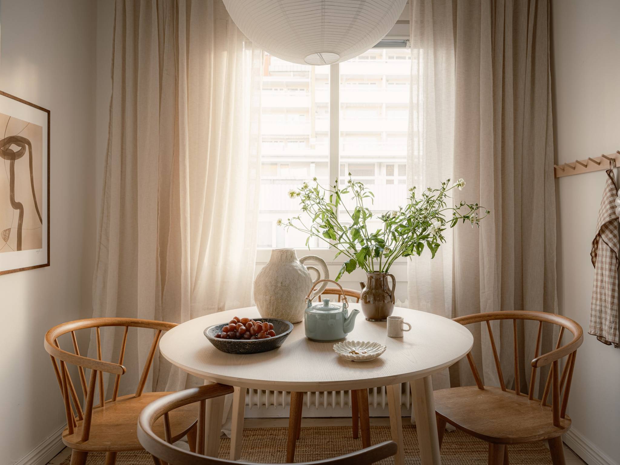 espace salle à manger décoration scandinave studio 34m2 espace salle à manger décoration scandinave studio 34m2