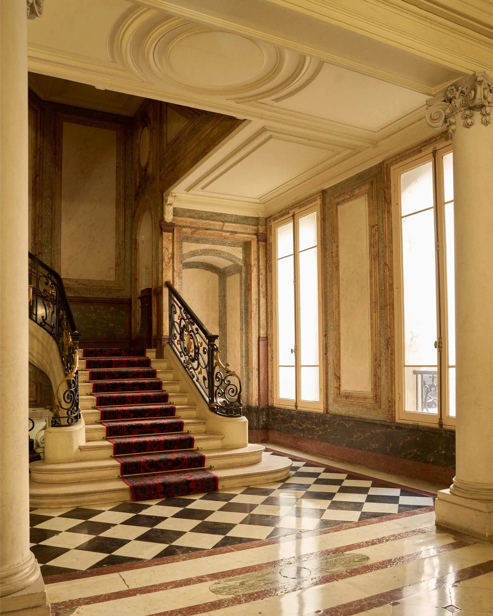 Haussmann-style building Paris Gubi showroom