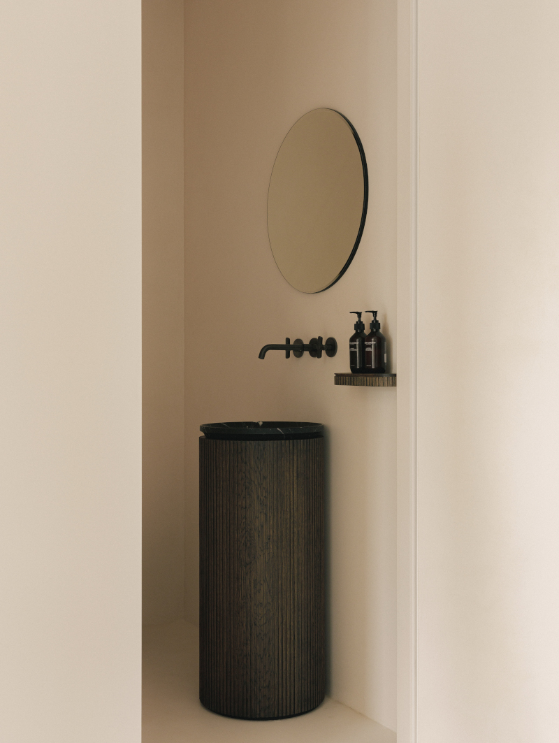 salle de bain décoration contemporaine beige
