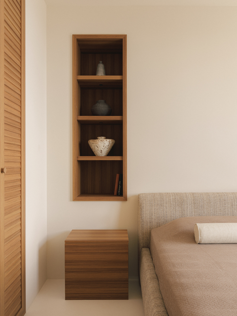 chambre décoration contemporaine beige