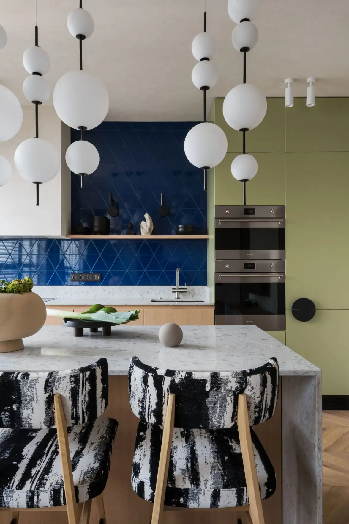 cuisine ouverte décoration contemporaine inspirée par la mer cuisine ouverte décoration contemporaine inspirée par la mer