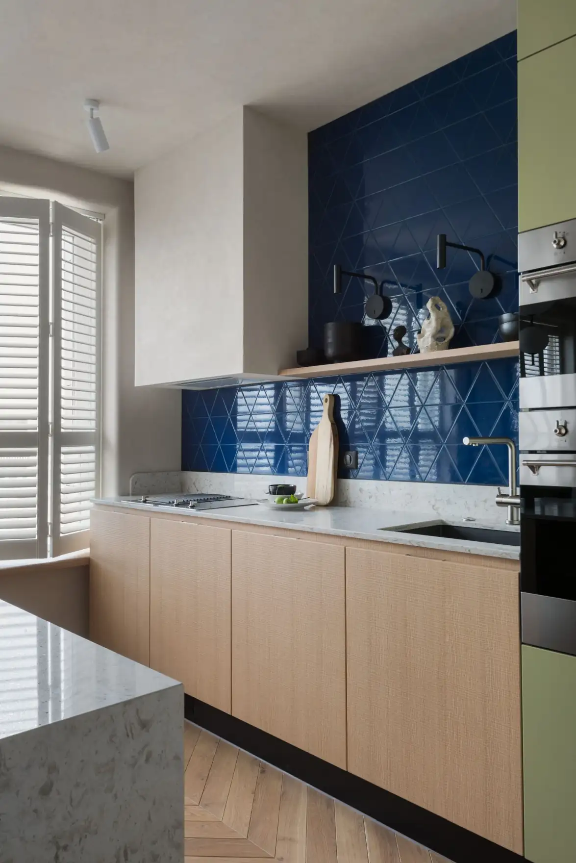 cuisine ouverte décoration contemporaine inspirée par la mer cuisine ouverte décoration contemporaine inspirée par la mer