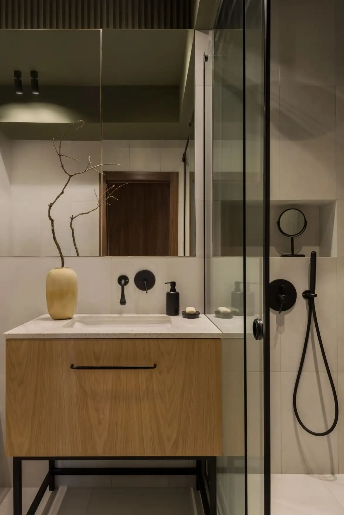salle de bain verte et bois décoration contemporaine salle de bain verte et bois décoration contemporaine