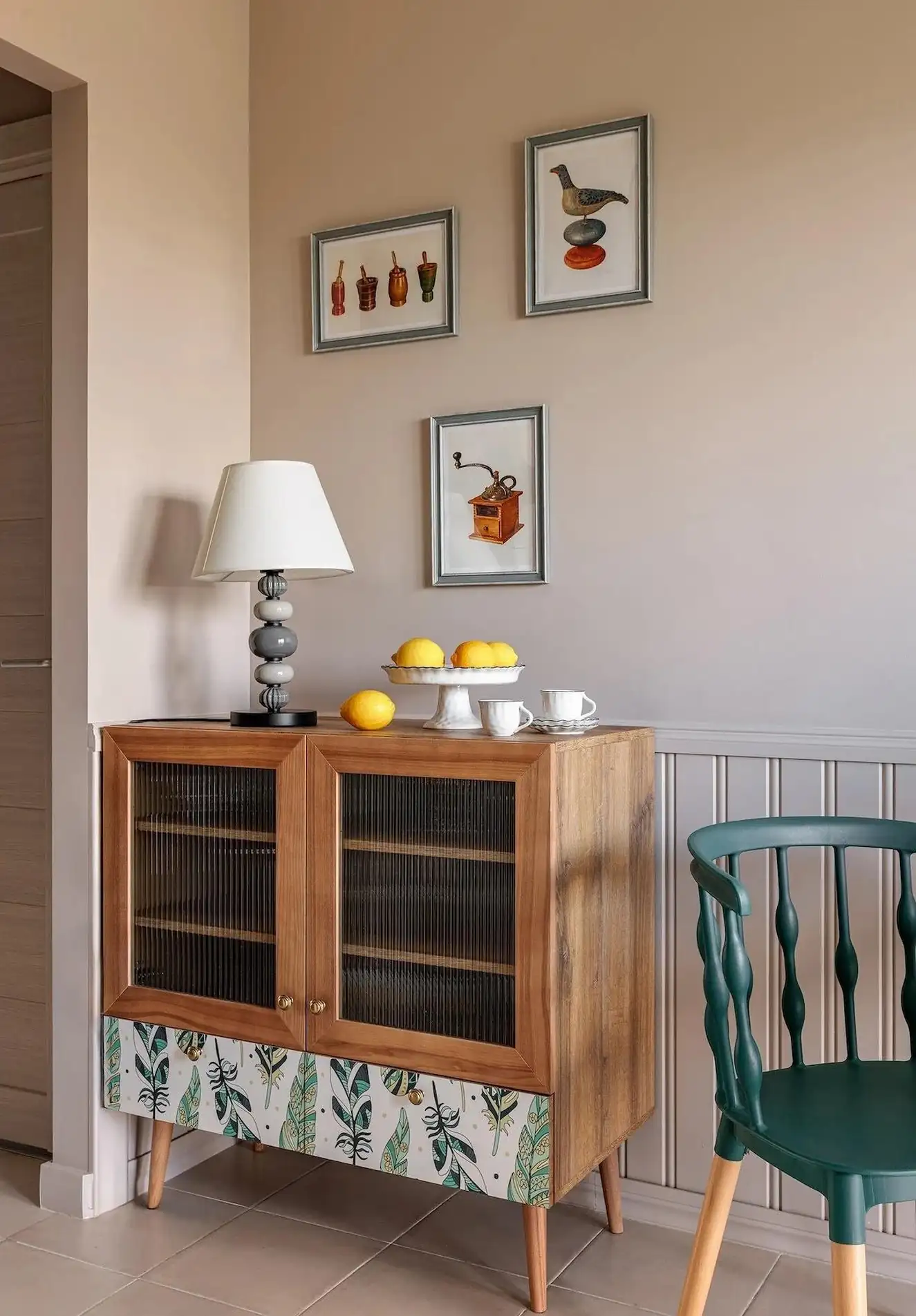 salle à manger décoration contemporaine studio 39m2