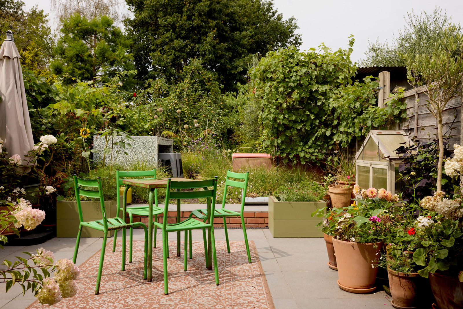 terrace Victorian house with a contemporary extension in Greater London