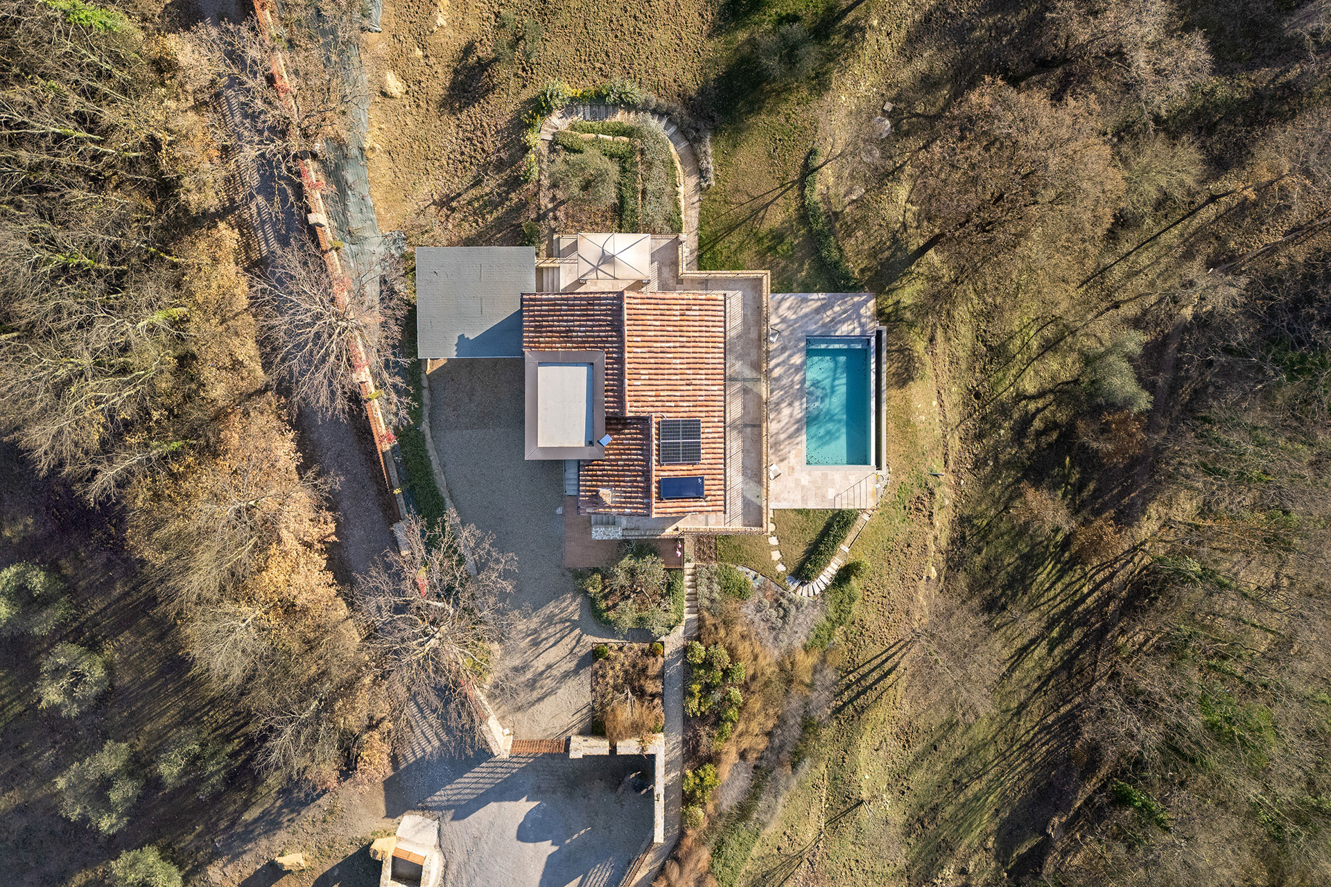 stone house La Torre Umbria