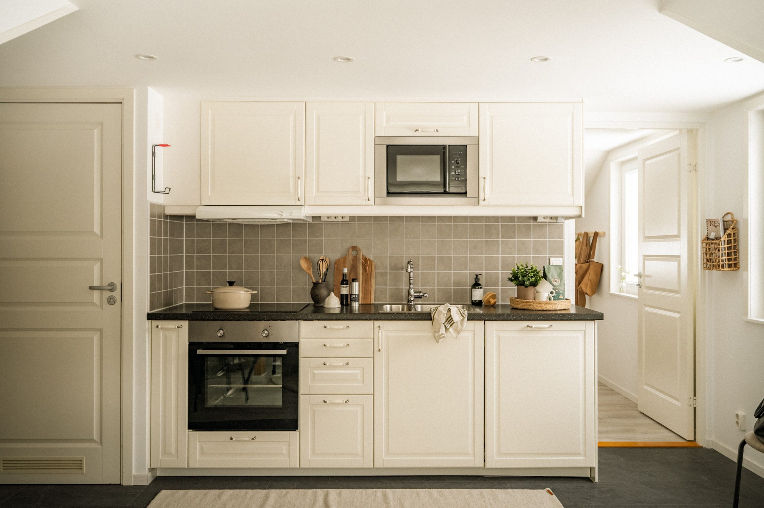 open kitchen scandinavian decor 34sqm apartement under the attic open kitchen scandinavian decor 34sqm apartement under the attic
