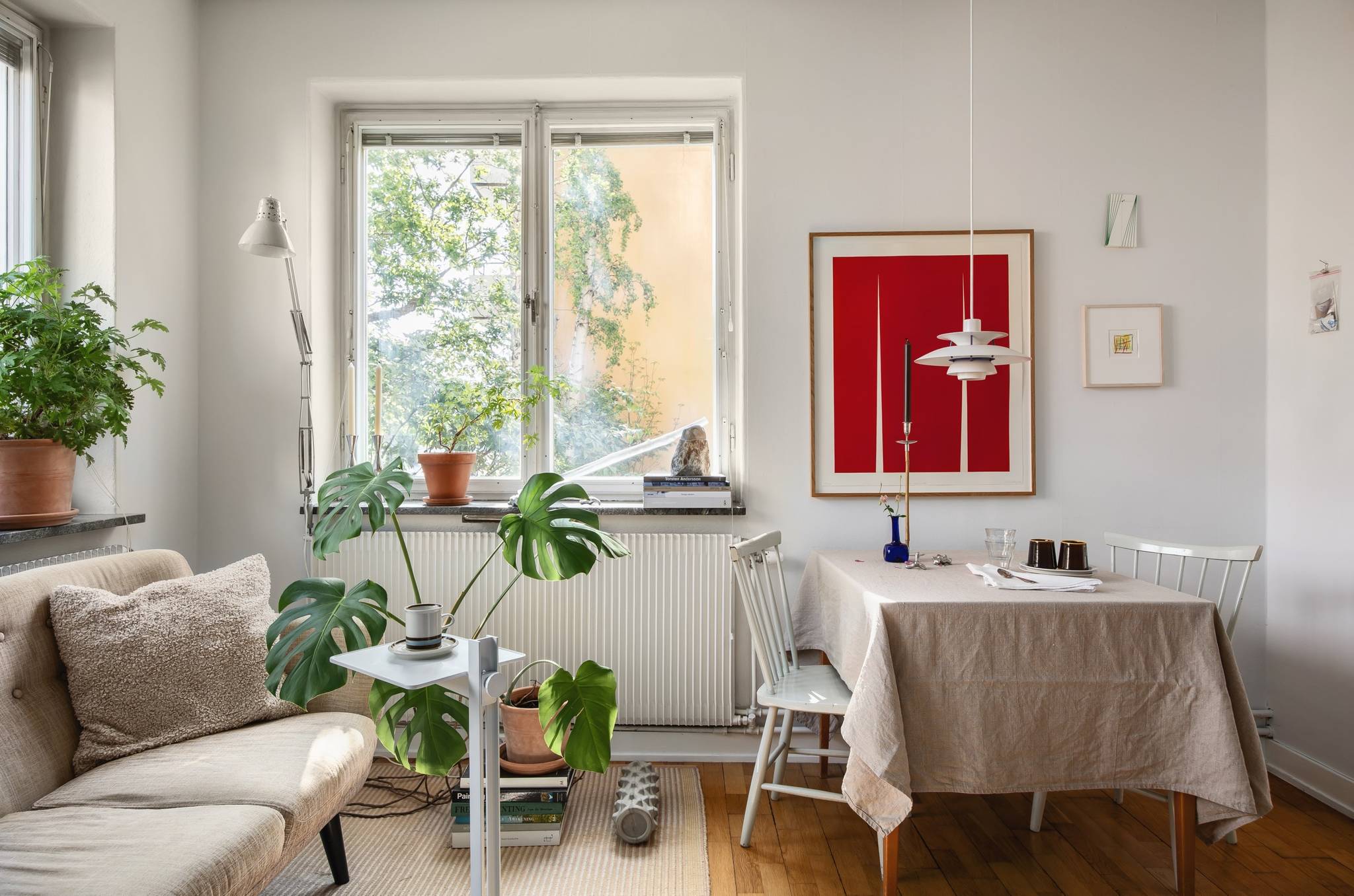 Un studio de 29m2 baigné de lumière à l'optimisation parfaite et au charme vintage