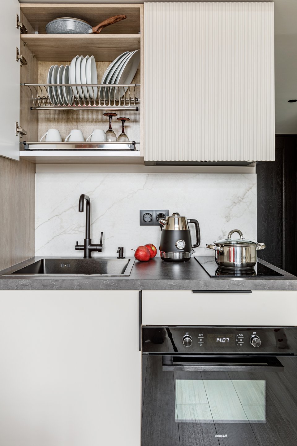 small kitchen 20sqm studio designer decor