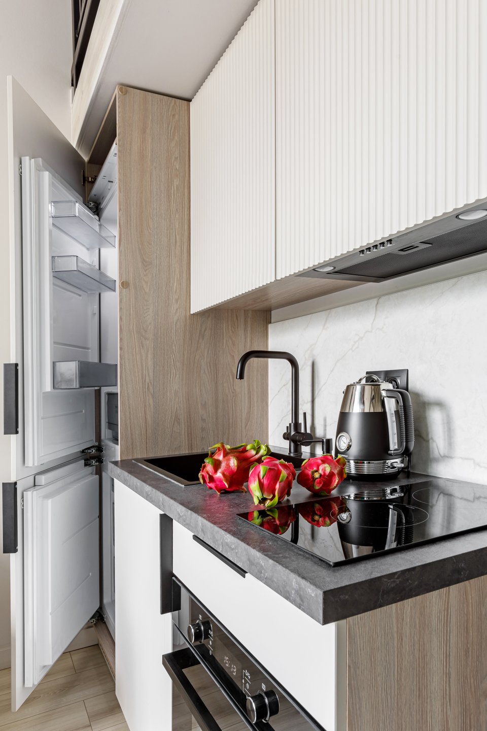 small kitchen 20sqm studio designer decor