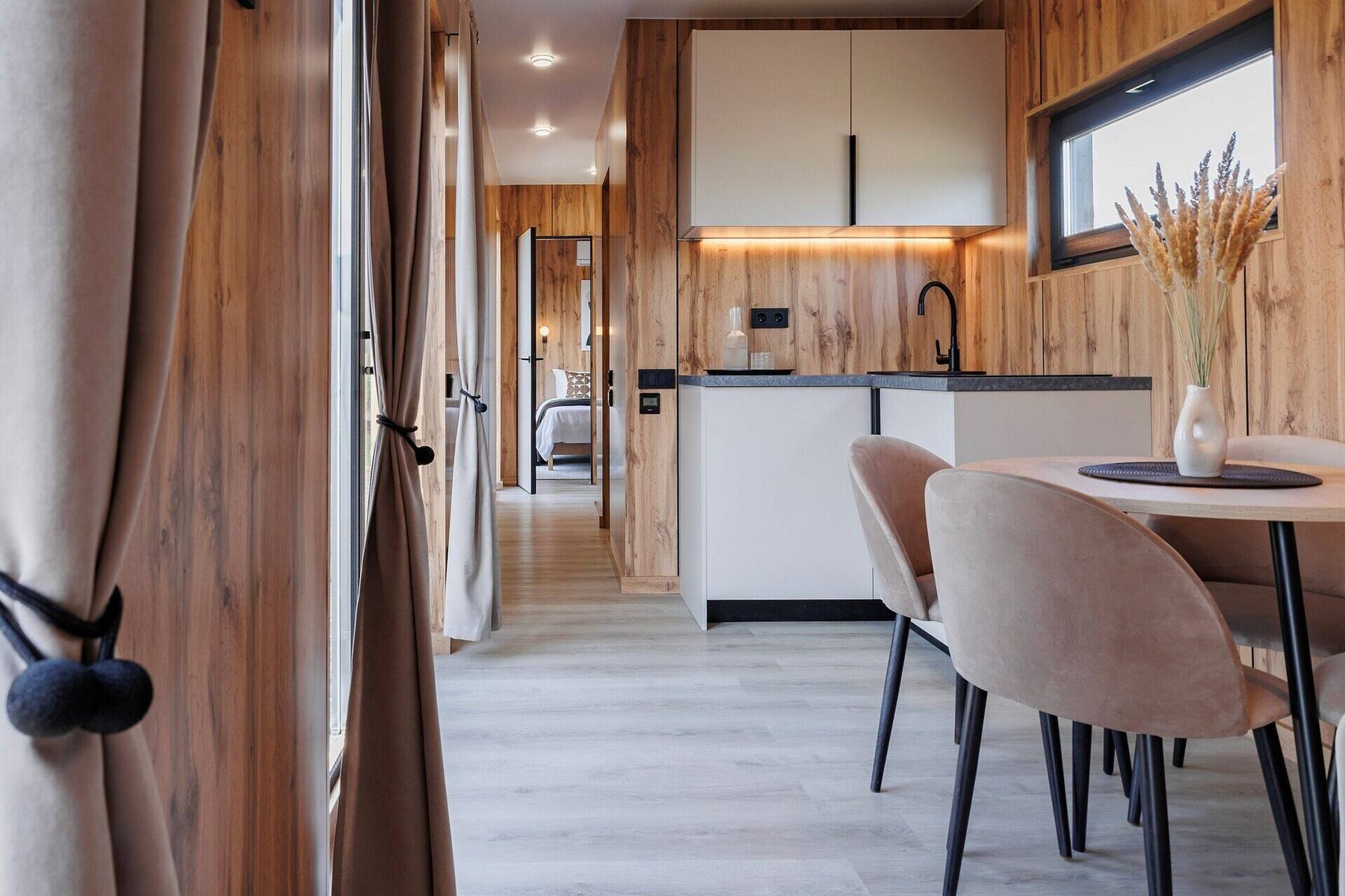 dining room and kitchen 27sqm container mini-house dining room and kitchen 27sqm container mini-house