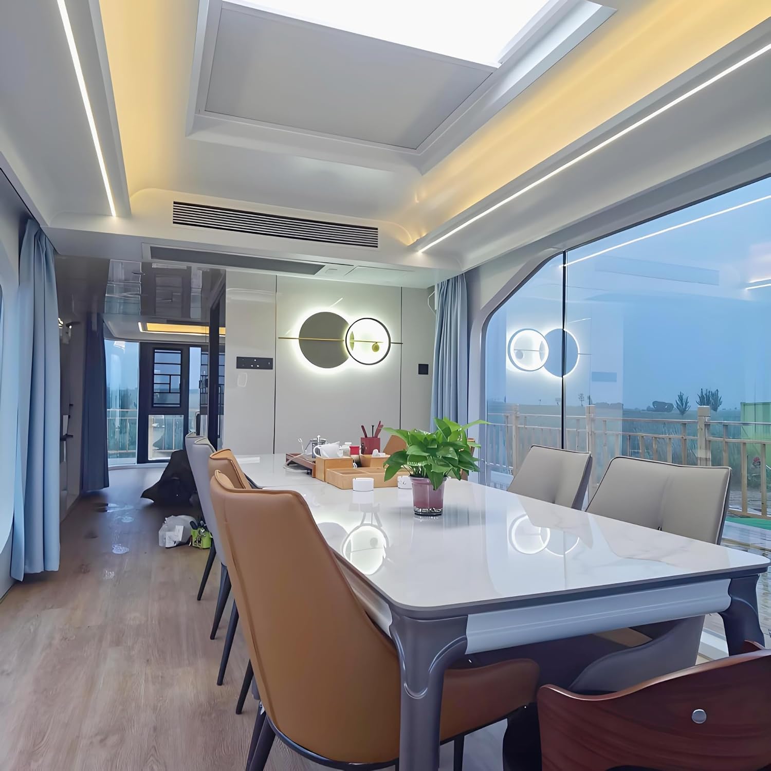 salle à manger design avec baie vitrée salle à manger design avec baie vitrée