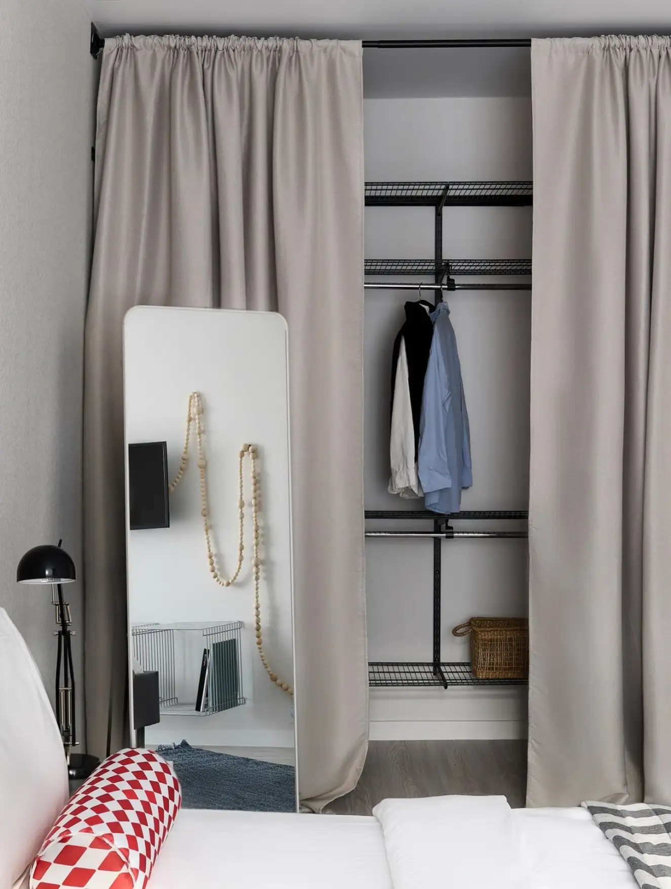 dressing fermé par rideau dressing fermé par rideau