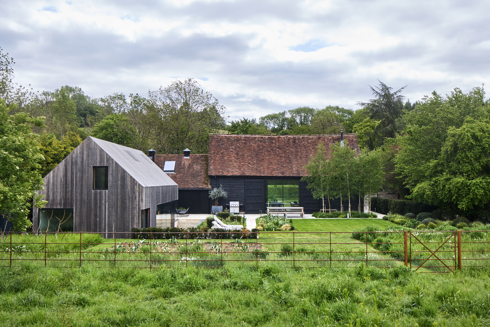 grange anglaise ancienne rénovée par des architectes