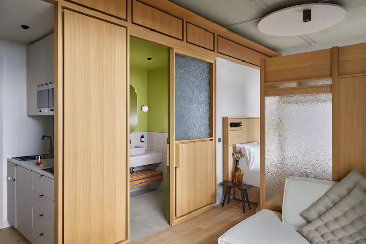 salon et espace chambre studio design de 22m2 décoration contemporaine salon et espace chambre studio design de 22m2 décoration contemporaine