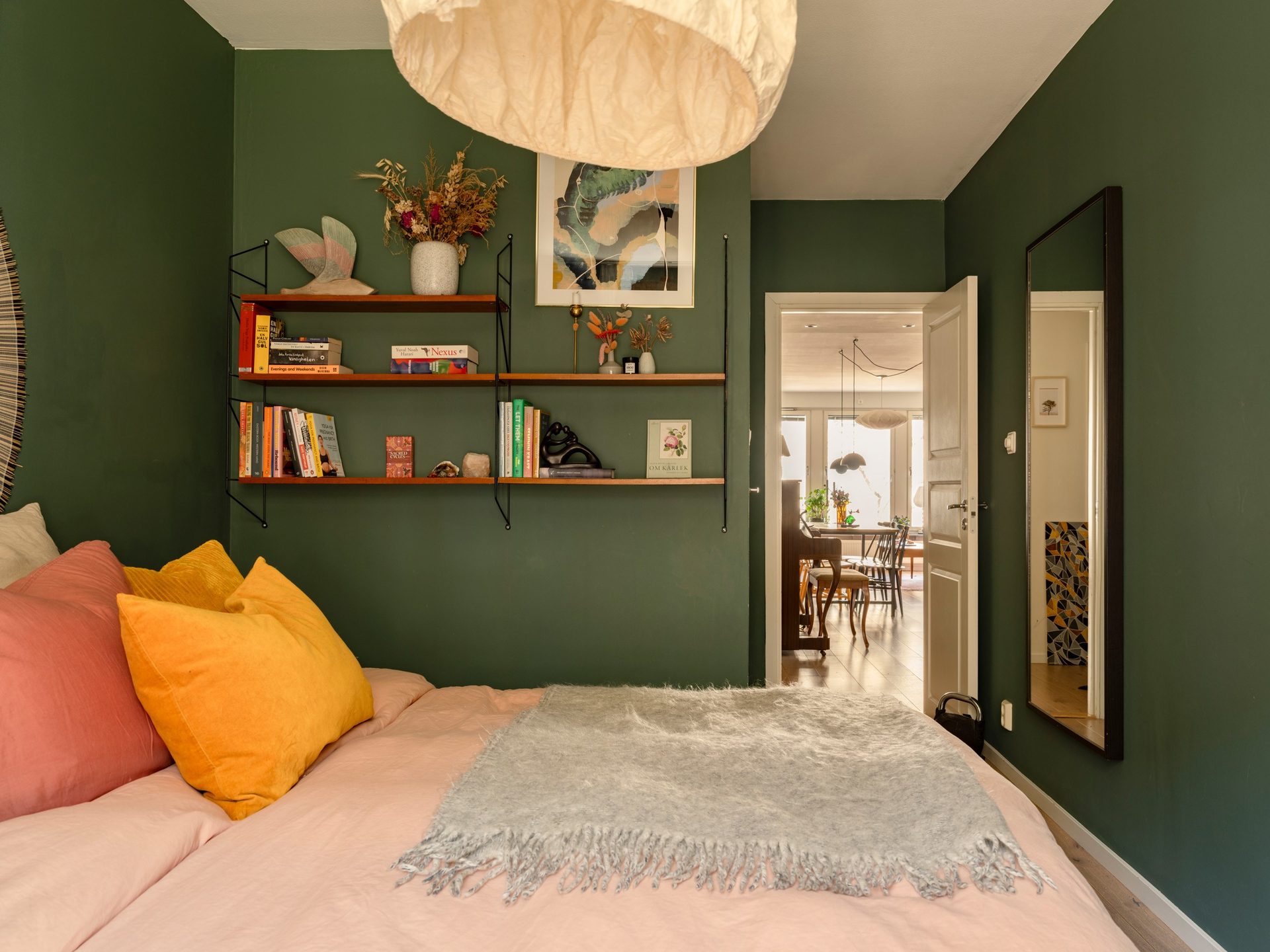 chambre murs verts décoration scandinave chambre murs verts décoration scandinave