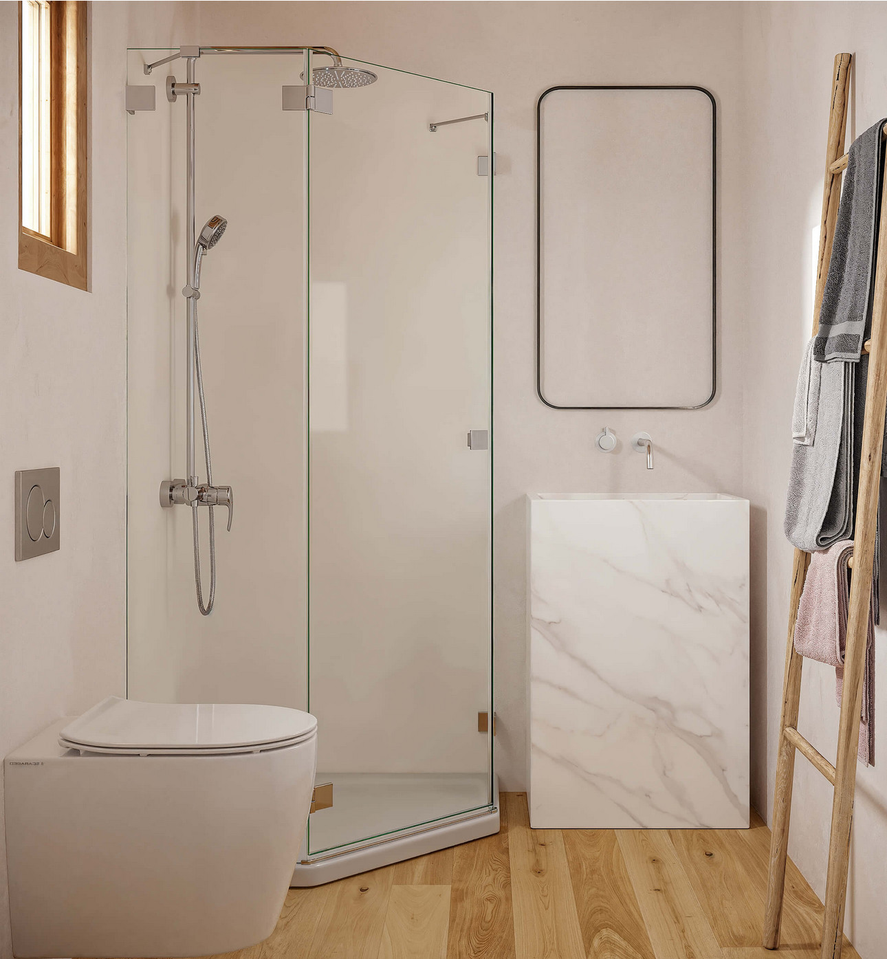 bathroom STOK V1_A2 Eko Architektura bathroom STOK V1_A2 Eko Architektura