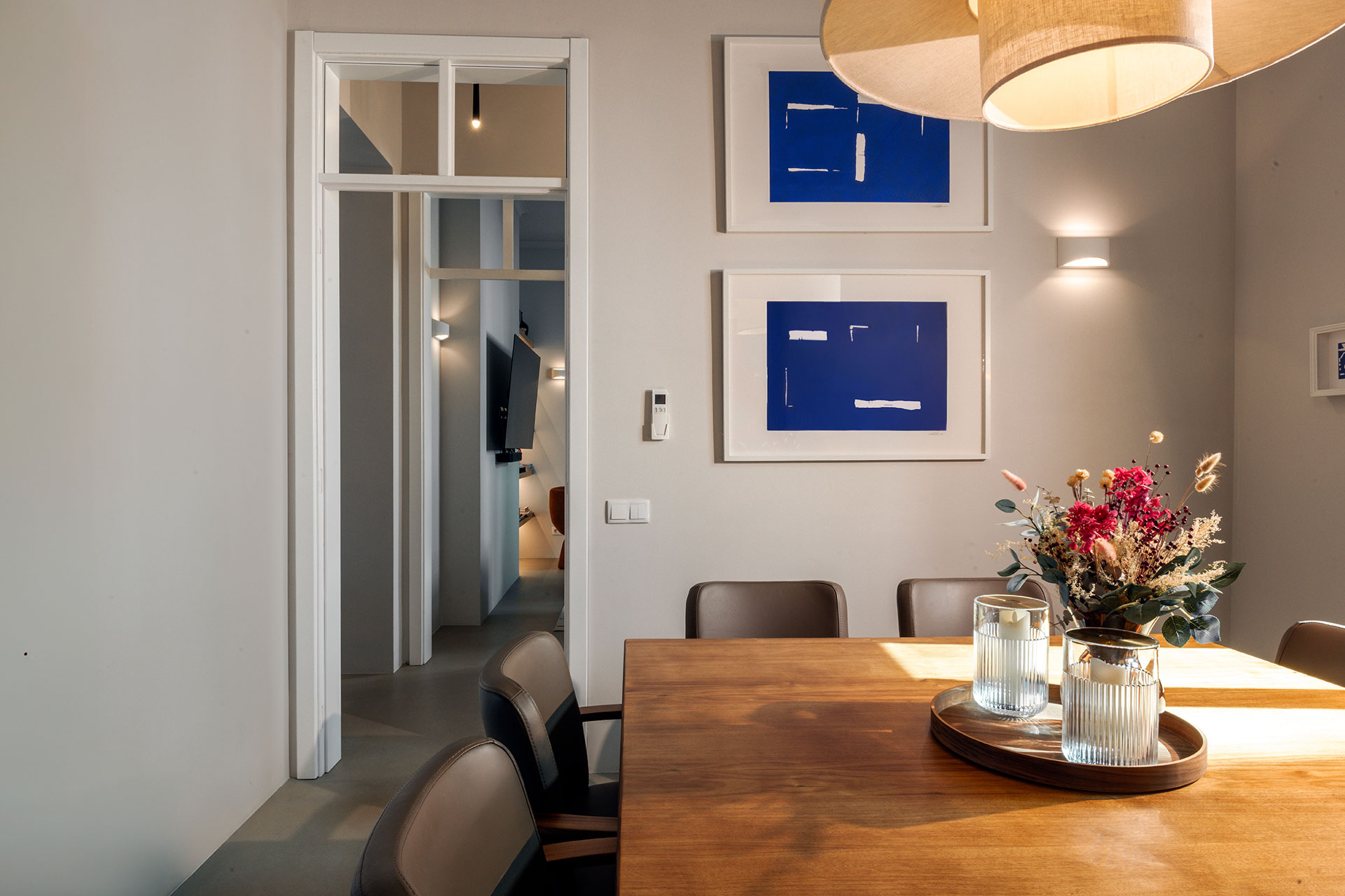 salle à manger décoration contemporaine Casa Dima Algarve