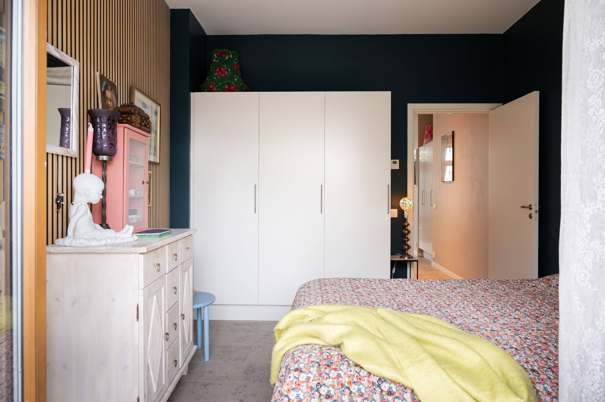 bedroom bleu walls maximalist decor bedroom bleu walls maximalist decor