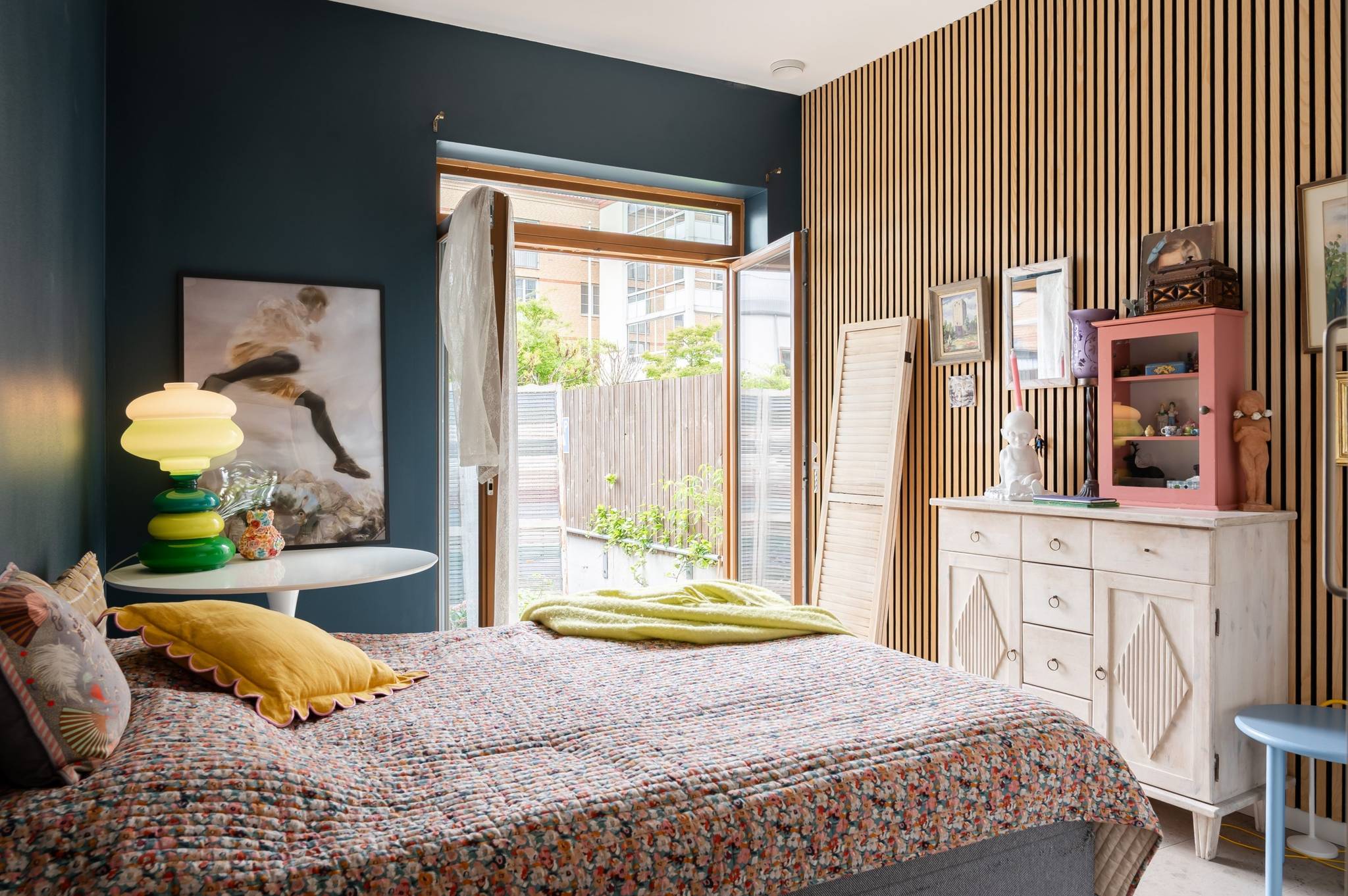bedroom bleu walls maximalist decor bedroom bleu walls maximalist decor