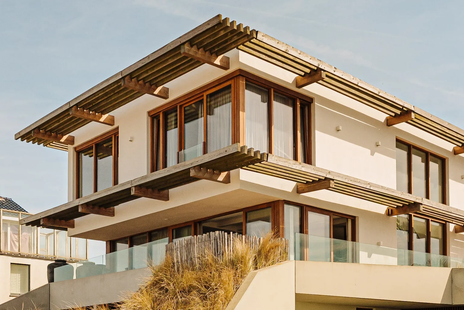 maison de plage contemporaine 