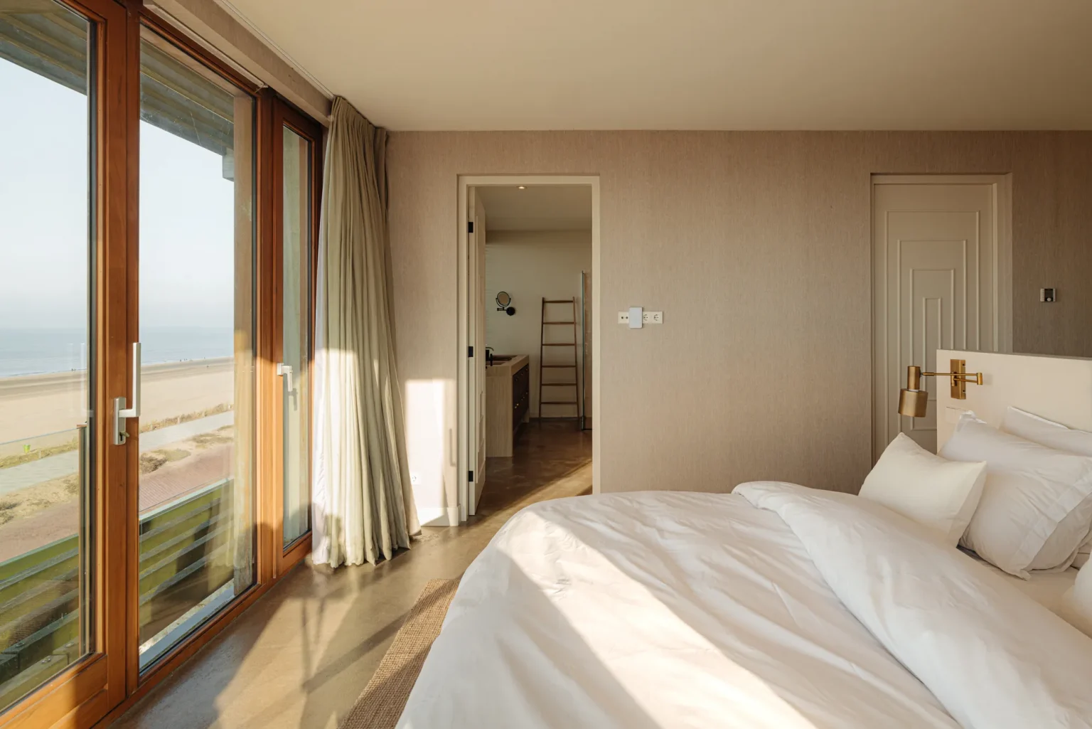 chambre maison de plage contemporaine 