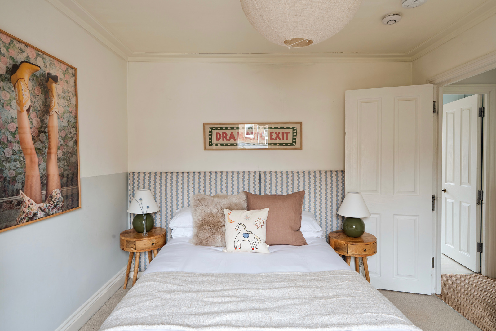 chambre maison victorienne rénovée Londres chambre maison victorienne rénovée Londres
