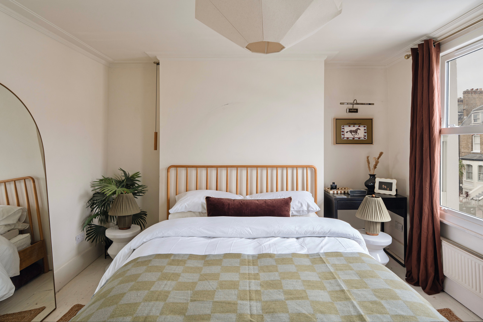 chambre maison victorienne rénovée Londres chambre maison victorienne rénovée Londres