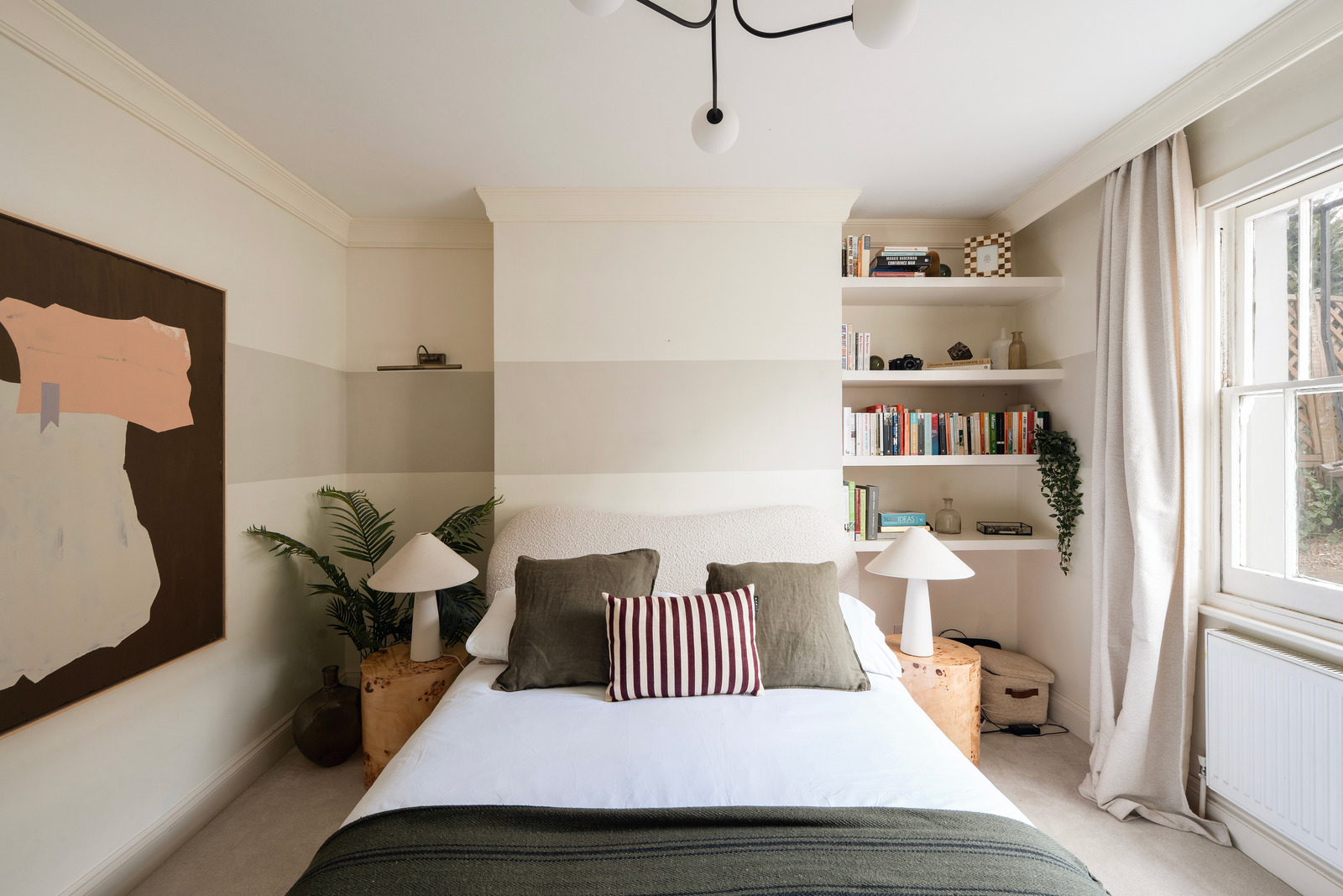 chambre maison victorienne rénovée Londres chambre maison victorienne rénovée Londres