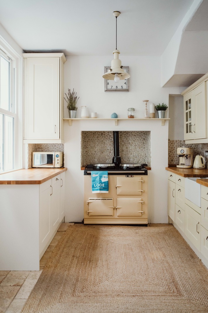 English kitchen retro feel with Aga English kitchen retro feel with Aga