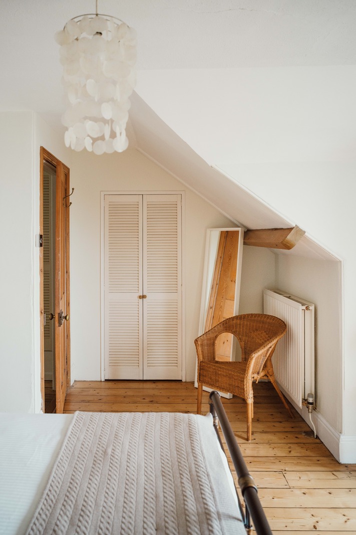 attic bedroom terraced Victorian house near the sea attic bedroom terraced Victorian house near the sea